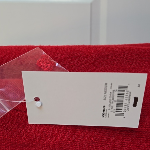 CROFT & BARROW WOMEN'S OPEN FRONT KNITTED CARDIGAN SIZE MEDIUM - Picture 5 of 10